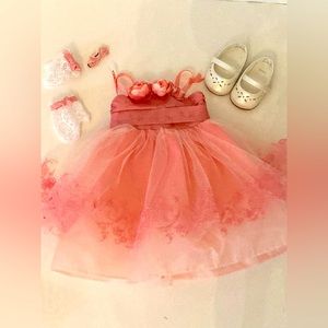 American girl doll Maryellen’s pink dress for 18 inch dolls